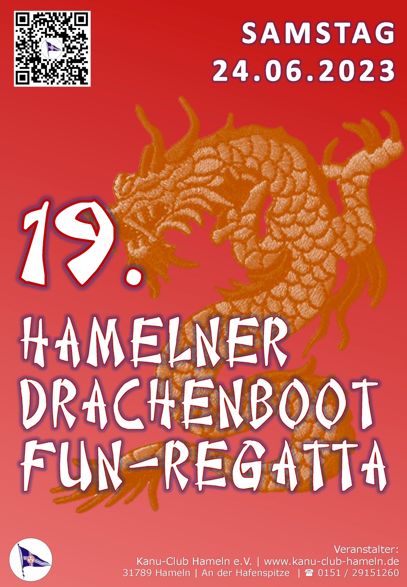 19. Hamelner Drachenboot FunRegatta Hameln e.V.